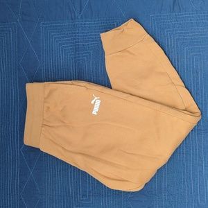Women's Full-length Fleece-Lined Jogger Sweatpants, Puma, Size L